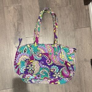 Colorful Vera Bradley Tote Bag